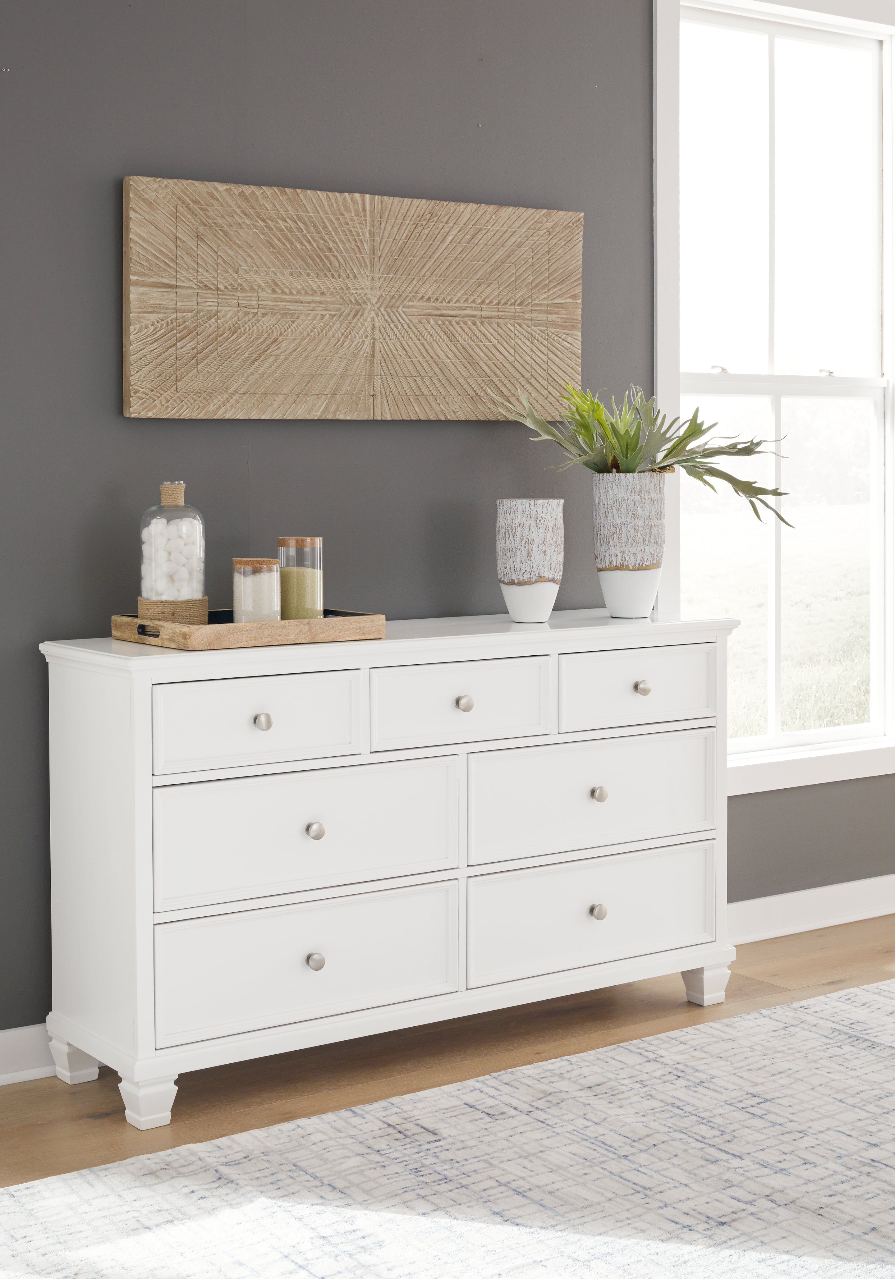 Best Deals Furniture - Ashley Furniture - Fortman Dresser - Dresser - B680-31