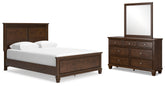 Best Deals Furniture - Ashley Furniture - Danabrin Queen Panel Bed, Dresser and Mirror - Queen Panel Bed, Dresser and Mirror - B685B3