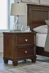 Best Deals Furniture - Ashley Furniture - Danabrin Nightstand - Two Drawer Night Stand - B685-92