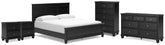 Best Deals Furniture - Ashley Furniture - Lanolee California King Panel Bed, Dresser, Chest and 2 Nightstands - California King Panel Bed, Dresser, Chest and 2 Nightstands - B687B32