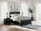 Best Deals Furniture - Ashley Furniture - Lanolee Full Panel Storage Bed - Full Panel Storage Bed - B687B22
