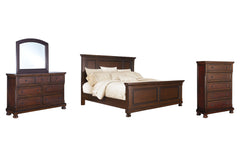 Best Deals Furniture - Ashley Furniture - Porter King Panel Bed, Dresser, Mirror and Chest - King Panel Bed, Dresser, Mirror and Chest - B697B37