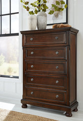 Best Deals Furniture - Ashley Furniture - Porter Chest of Drawers - Chest - B697-46