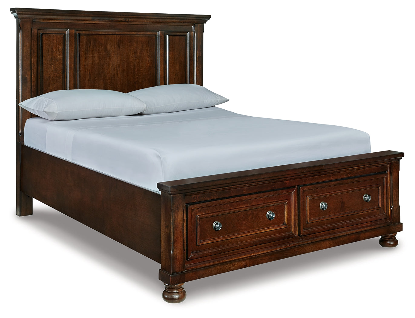 Best Deals Furniture - Ashley Furniture - Porter Queen Panel Storage Bed - Queen Panel Storage Bed - B697B42