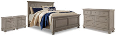 Best Deals Furniture - Ashley Furniture - Lettner Queen Panel Bed, Dresser and 2 Nightstands - Queen Panel Bed, Dresser and 2 Nightstands - B733B60