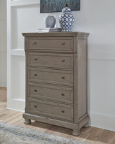 Best Deals Furniture - Ashley Furniture - Lettner Chest of Drawers - Five Drawer Chest - B733-46