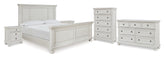 Best Deals Furniture - Ashley Furniture - Robbinsdale Queen Panel Bed, Dresser, Chest and 2 Nightstands - Queen Panel Bed, Dresser, Chest and 2 Nightstands - B742B35