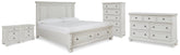 Best Deals Furniture - Ashley Furniture - Robbinsdale King Panel Storage Bed, Dresser, Chest and 2 Nightstands - King Panel Storage Bed, Dresser, Chest and 2 Nightstands - B742B49