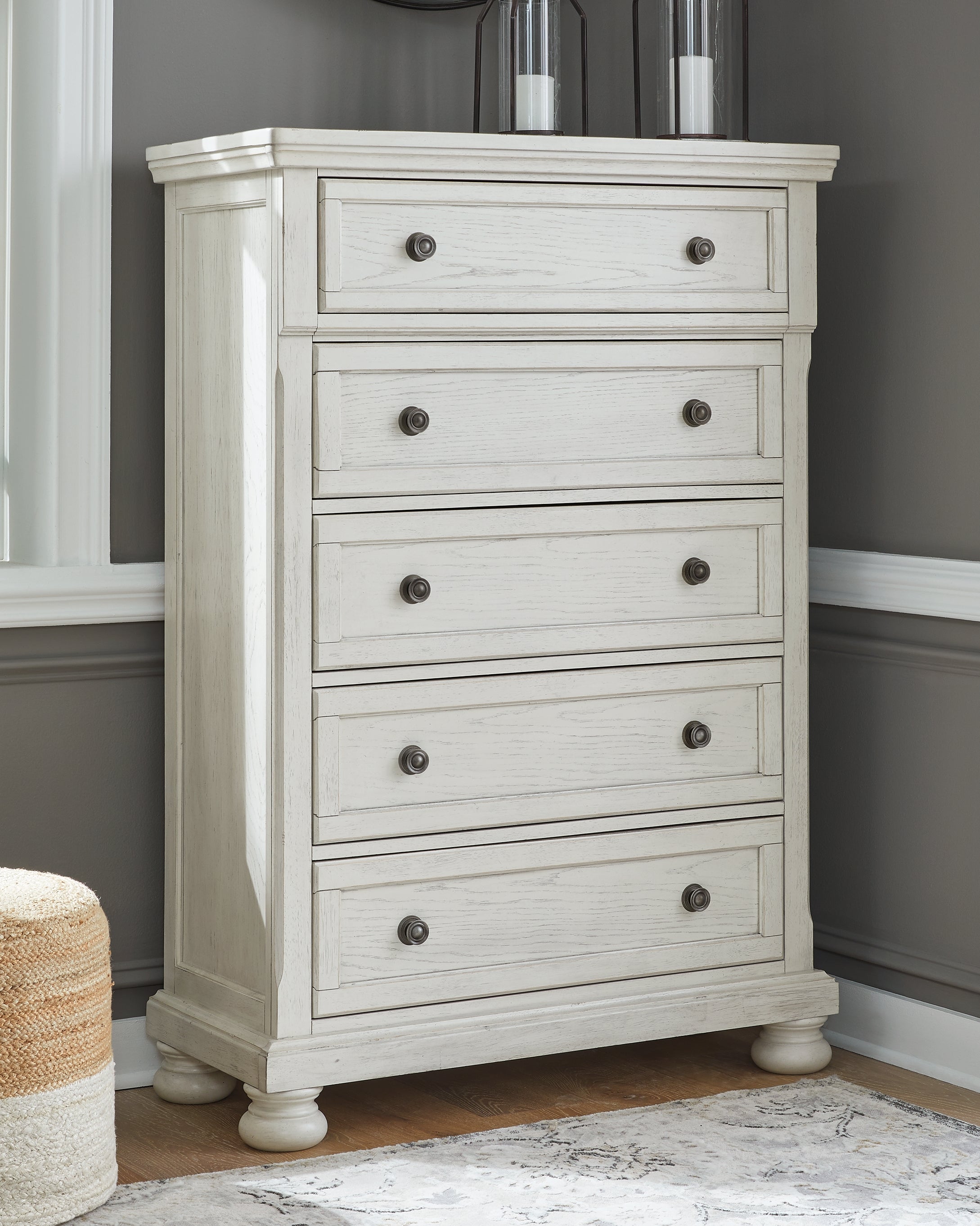 Best Deals Furniture - Ashley Furniture - Robbinsdale Chest of Drawers - Five Drawer Chest - B742-46
