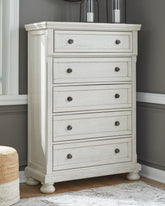 Best Deals Furniture - Ashley Furniture - Robbinsdale Chest of Drawers - Five Drawer Chest - B742-46