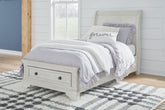 Best Deals Furniture - Ashley Furniture - Robbinsdale Twin Sleigh Storage Bed - Twin Sleigh Storage Bed - B742B12