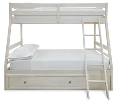 Robbinsdale Twin over Full with Storage and Mattresses