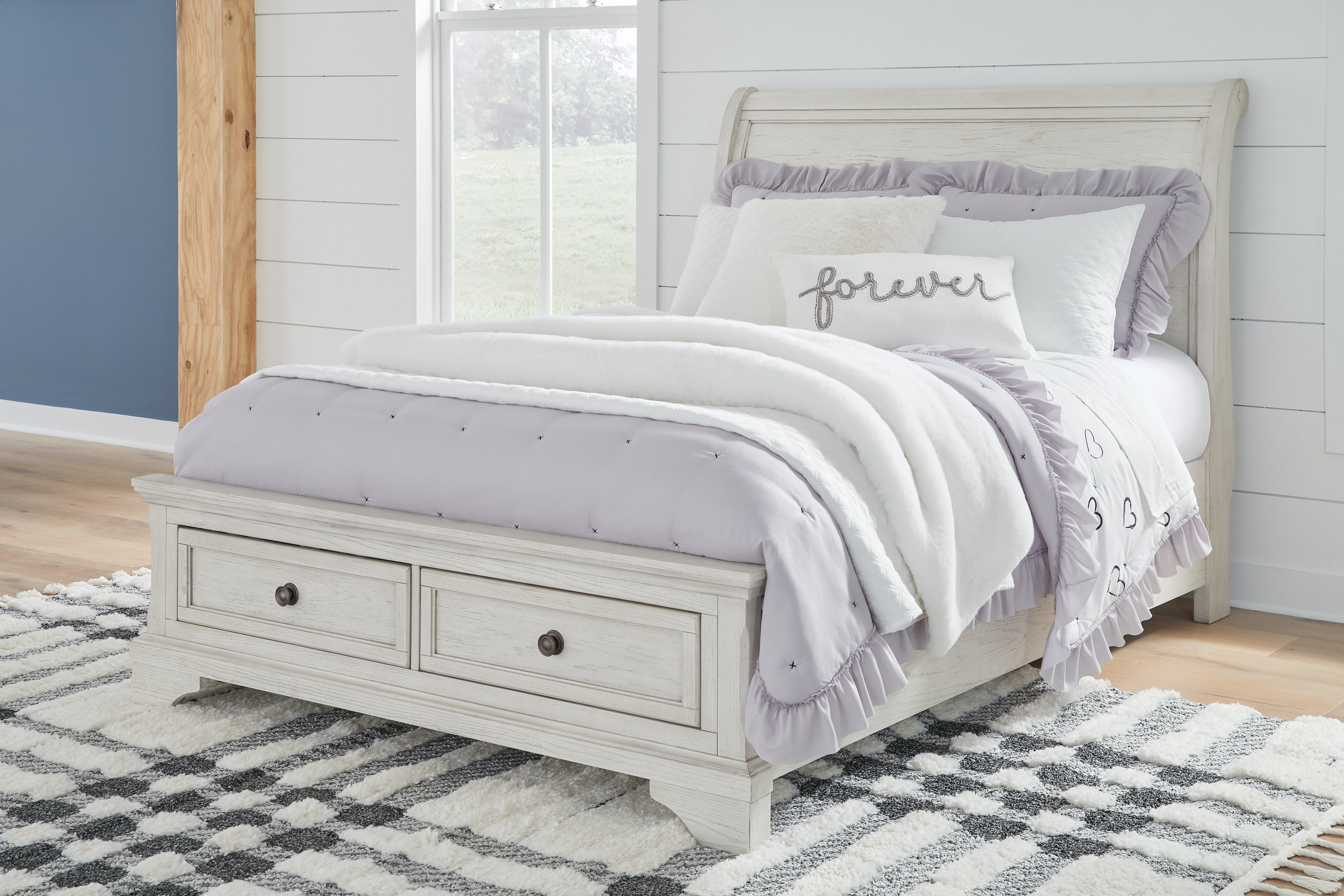 Best Deals Furniture - Ashley Furniture - Robbinsdale Full Sleigh Storage Bed - Full Sleigh Storage Bed - B742B13