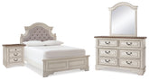 Best Deals Furniture - Ashley Furniture - Realyn Full Panel Bed, Dresser, Mirror and Nightstand - Full Panel Bed, Dresser, Mirror and Nightstand - B743B40
