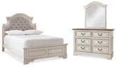 Best Deals Furniture - Ashley Furniture - Realyn Full Panel Bed, Dresser and Mirror - Full Panel Bed, Dresser and Mirror - B743B17