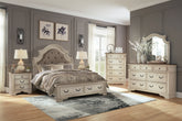 Best Deals Furniture - Ashley Furniture - Realyn Queen Upholstered Storage Bed - Queen Upholstered Storage Bed - B743B18