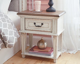 Best Deals Furniture - Ashley Furniture - Realyn Nightstand - One Drawer Night Stand - B743-91