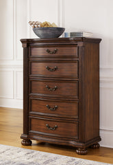 Best Deals Furniture - Ashley Furniture - Lavinton Chest of Drawers - Five Drawer Chest - B764-46