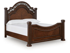 Lavinton Queen Poster Bed and 2 Nightstands