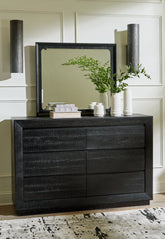 Best Deals Furniture - Ashley Furniture - Londer Dresser and Mirror - Dresser and Mirror - B768B1