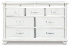 Kanwyn Queen Panel Bed and Dresser