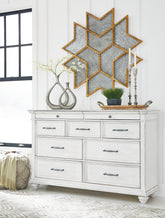 Best Deals Furniture - Ashley Furniture - Kanwyn Dresser - Dresser - B777-31