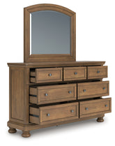 Best Deals Furniture - Ashley Furniture - Feddinger Dresser and Mirror - Dresser and Mirror - PCB779B1