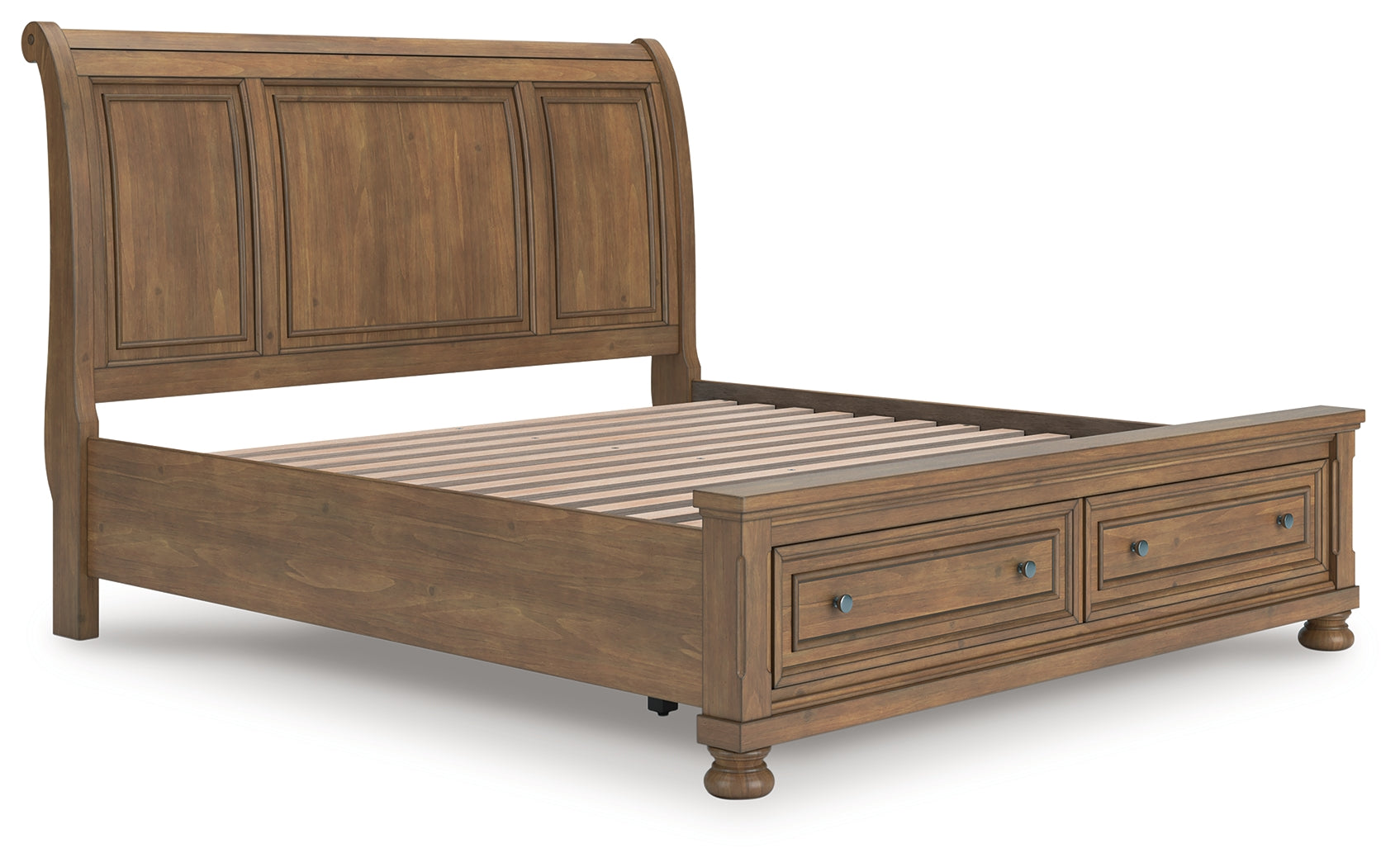 Best Deals Furniture - Ashley Furniture - Feddinger King Storage Sleigh Bed - King Storage Sleigh Bed - PCB779B8