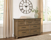 Best Deals Furniture - Ashley Furniture - Karallin Dresser - Dresser - PCB782-31