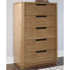 Best Deals Furniture - Ashley Furniture - Pamaria Chest of Drawers - Five Drawer Chest - PCB802-46