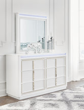 Best Deals Furniture - Ashley Furniture - Chalanna Dresser and Mirror - Dresser and Mirror - B822B1