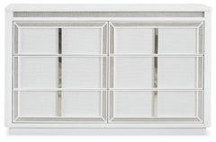 Chalanna Queen Storage Bed, Dresser and 2 Nightstands