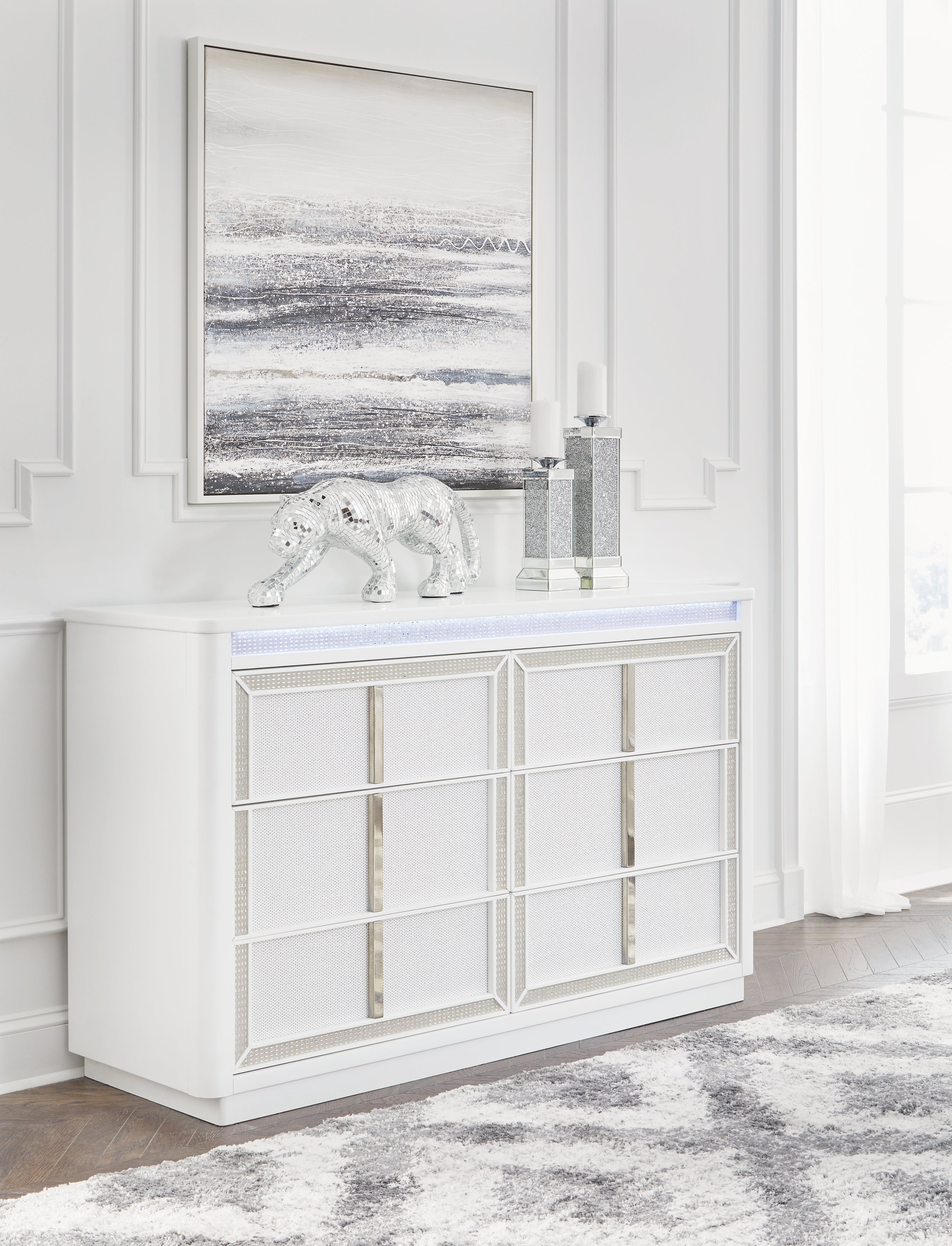 Best Deals Furniture - Ashley Furniture - Chalanna Dresser - Dresser - B822-31