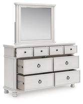 Best Deals Furniture - Ashley Furniture - Rowlenstown Dresser and Mirror - Dresser and Mirror - PCB823B1