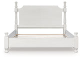Best Deals Furniture - Ashley Furniture - Rowlenstown Queen Poster Bed - Queen Poster Bed - PCB823B2