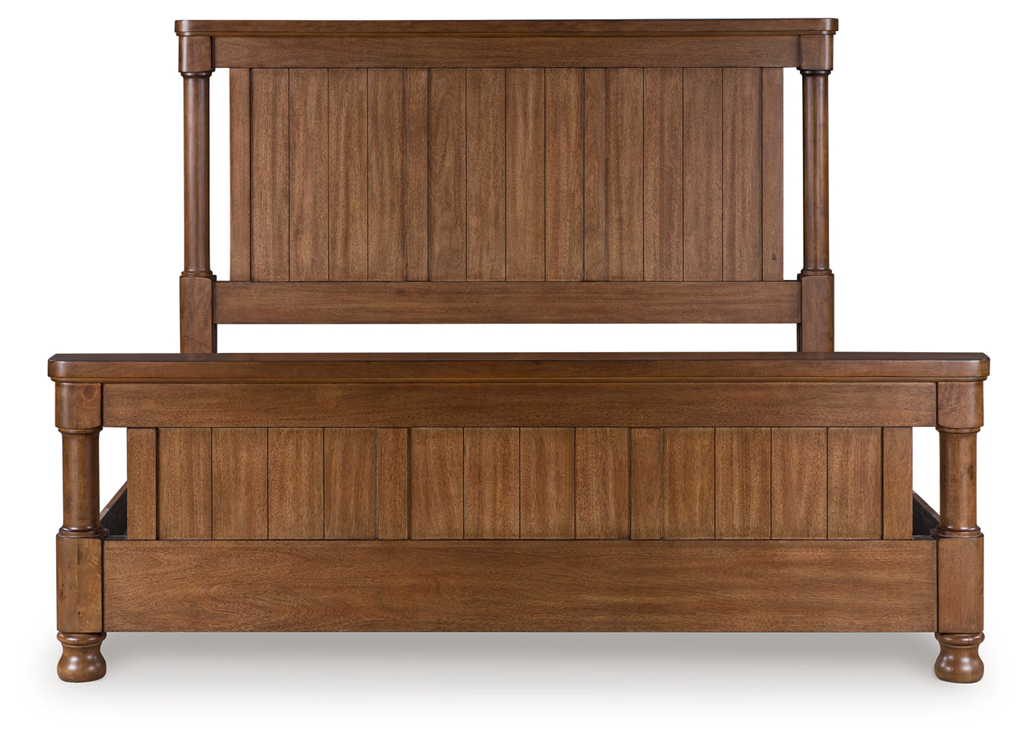 Best Deals Furniture - Ashley Furniture - Rowlenstown California King Poster Bed - California King Poster Bed - PCB824B5