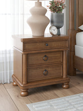 Best Deals Furniture - Ashley Furniture - Rowlenstown Nightstand - Three Drawer Night Stand - PCB824-93