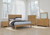 Best Deals Furniture - Ashley Furniture - Sherbana Queen Panel Bed - Queen Panel Bed - B833B2