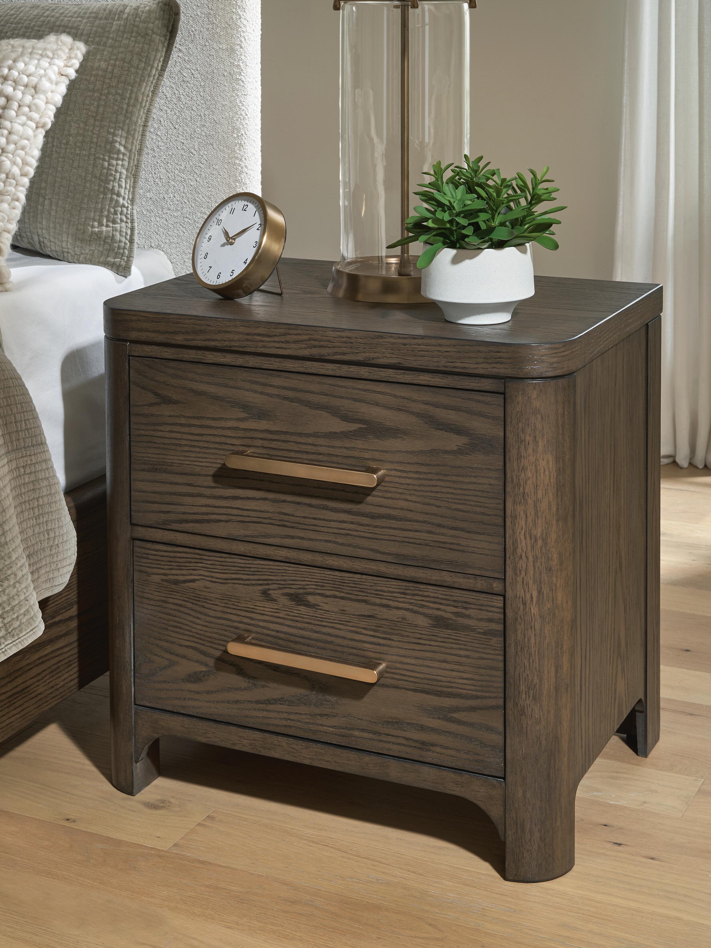 Best Deals Furniture - Ashley Furniture - Radkin Nightstand - Two Drawer Night Stand - PCB843-92