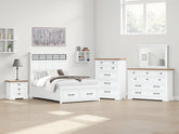 Best Deals Furniture - Ashley Furniture - Ashbryn Queen Panel Storage Bed - Queen Panel Storage Bed - B844B2