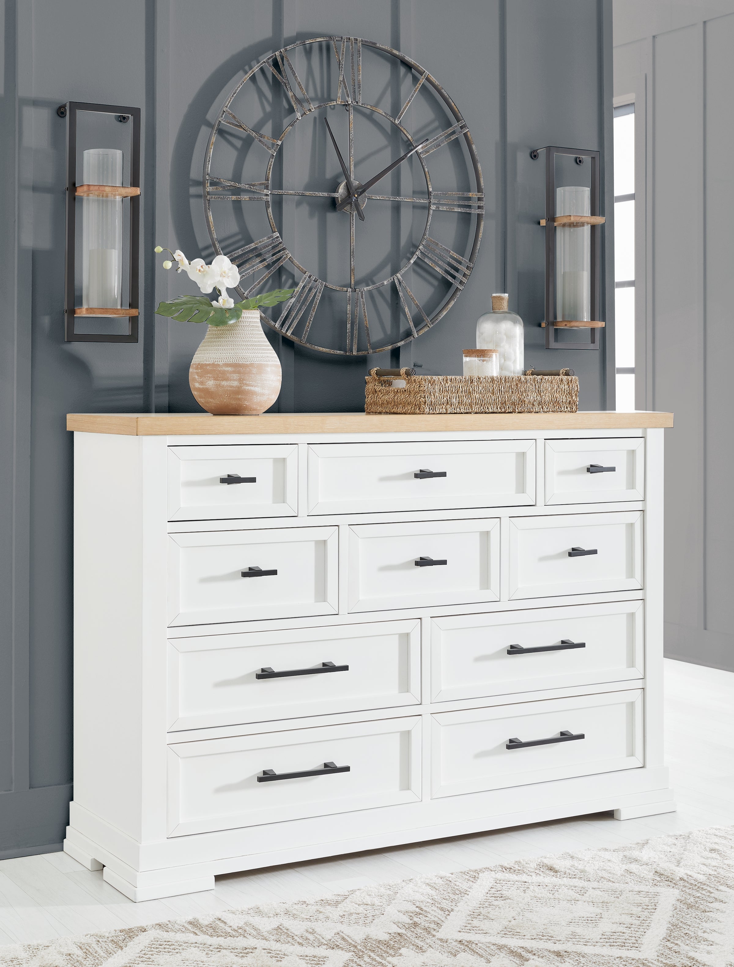 Best Deals Furniture - Ashley Furniture - Ashbryn Dresser - Dresser - B844-31