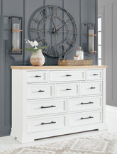 Best Deals Furniture - Ashley Furniture - Ashbryn Dresser - Dresser - B844-31