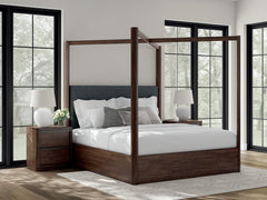 Best Deals Furniture - Ashley Furniture - Dilenno California King Canopy Bed - California King Canopy Bed - PCB857B7