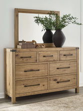 Best Deals Furniture - Ashley Furniture - Ridgester Dresser and Mirror - Dresser and Mirror - B858B1
