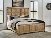 Best Deals Furniture - Ashley Furniture - Ridgester California King Panel Bed - California King Panel Bed - B858B7