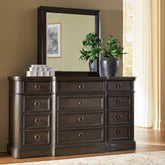 Best Deals Furniture - Ashley Furniture - Wickenger Dresser and Mirror - Dresser and Mirror - PCB889B1