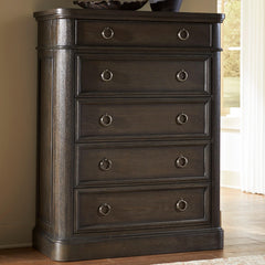 Best Deals Furniture - Ashley Furniture - Wickenger Chest of Drawers - Five Drawer Chest - PCB889-46