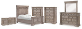 Best Deals Furniture - Ashley Furniture - Blairhurst Queen Panel Bed. Dresser, Mirror, 2 Chests and 2 Nightstands - Queen Panel Bed. Dresser, Mirror, 2 Chests and 2 Nightstands - B916B13