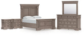 Best Deals Furniture - Ashley Furniture - Blairhurst Queen Panel Bed, Dresser, Mirror and 2 Nightstands - Queen Panel Bed, Dresser, Mirror and 2 Nightstands - B916B10