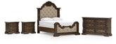 Best Deals Furniture - Ashley Furniture - Maylee Queen Upholstered Panel Bed, Dresser and 2 Nightstands - Queen Upholstered Panel Bed, Dresser and 2 Nightstands - B947B20